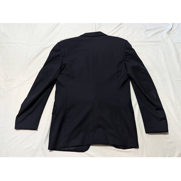 Ravazzolo Navy Blazer - 42L, 100% virgin wool, 2 button, Made in Italy - Picture 2 of 7